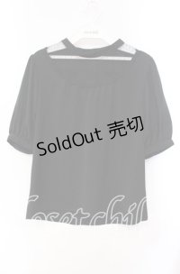 an another angelus / ヨークローズ刺繍プルオーバーブラウス F クロ O-25-10-21-121-CA-BL-OW-ZT1029P