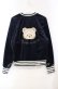 画像3: Franche Lippee / ひょこりくまスカジャン M ネイビー O-25-10-21-122-LO-JA-IG-OS (3)
