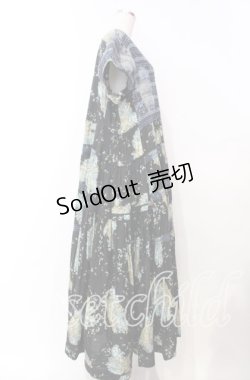 画像3: WONDERFUL WORLD / フラワーバスケットステッチワンピース【お直しあり】  クロ O-25-10-21-012-LO-OP-IG-OS