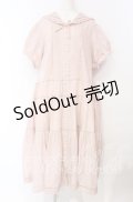 PINK HOUSE / ドットセーラーワンピース【お直しあり】  ピンク O-25-10-21-013-LO-OP-IG-OS