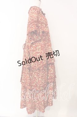 画像3: PINK HOUSE / いちごロングワンピース【お直しあり】  アカ O-25-10-21-015-LO-OP-IG-OS