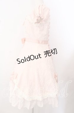 画像4: milky ange / ジャガードパフスリーブワンピース  ピンク O-25-10-23-037-EL-OP-IG-OS