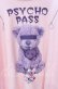 画像2: Amilige / 肩ZIP PSYCHO PASS Tシャツ  ピンク O-25-10-23-038-PU-TS-YM-OS (2)