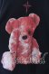 画像2: TRAVAS TOKYO / Bear BIG　Tシャツ  ブラックｘレッド O-25-10-23-039-PU-TS-YM-OS (2)