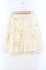 Emily Temple cute / グリーッター星座スカート  アイボリー O-25-10-23-005-ET-SK-IG-ZT062