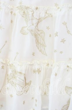 画像2: Emily Temple cute / グリーッター星座スカート  アイボリー O-25-10-23-005-ET-SK-IG-ZT062