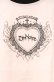 画像2: DimMoire / ラインストーンHeartCoreミニT F ホワイト×ブラック O-25-10-23-047-PU-TO-OW-OS (2)