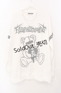 画像1: Amilige / チェーンネックレスベアプリントスウェット  オフホワイト O-25-10-23-050-PU-TO-OW-ZS