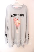Honey Cinnamon / ハニーパフェスウェット F ブルー O-25-10-23-052-LO-TO-OW-OS