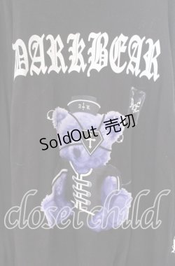 画像2: Amilige / DARK BEARロングTシャツ  ブラック O-25-10-23-055-PU-TO-OW-OS