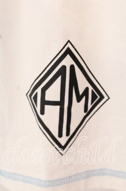 画像3: Amilige / hustlerチェーン付きロンT  ホワイト×サックス O-25-10-23-057-PU-TO-OW-OS