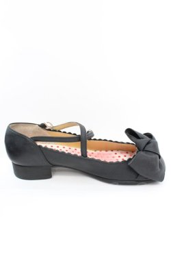 画像6: Emily Temple cute / リボンシューズ 22 1/2cm クロ O-25-10-23-1041-ET-SH-IG-ZT-K002