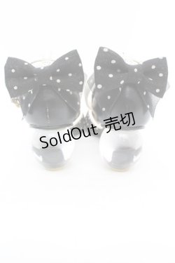 画像3: ALICE and the PIRATES / 夢見るシャボン玉パンプス M クロ×アイボリー O-25-10-23-1042-PA-SH-OW-ZT-K022