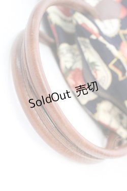 画像3: 【SALE】Jane Marple / ストロベリーラベルのボストンバッグ  ネイビーｘブラウン O-25-10-23-1004-JM-BG-YM-ZT-K026