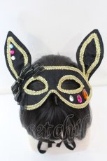 画像2: ATELIER　Ruby / マスクヘッドドレス  クロ O-25-10-23-1045-EL-ZA-OW-OS (2)