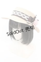 Innocent World / ツインローズハット M ナチュラル×ショコラ O-25-10-23-1047-IW-AC-OW-ZT-K004