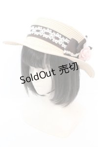 Innocent World / ツインローズハット M ナチュラル×ショコラ O-25-10-23-1047-IW-AC-OW-ZT-K004