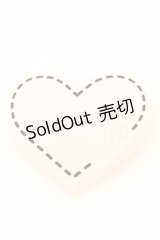 MILK / アクリルハートバレッタ  ピンク O-25-10-23-1048-ML-AC-OW-ZT150-F001