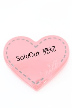 画像1: MILK / アクリルハートバレッタ  アカ O-25-10-23-1049-ML-AC-OW-ZT150-F001