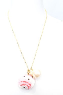 画像2: Q-pot. / アイスクリームネックレス  ストロベリーチョコチップ O-25-10-23-1057-QP-AC-OW-OS