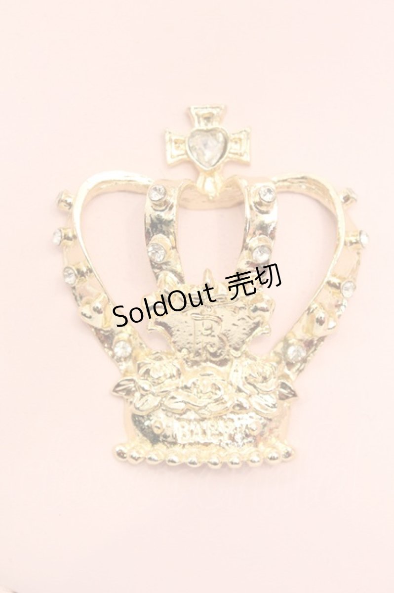 画像2: BABY,THE STARS SHINE BRIGHT / 王冠ガマ口BAG  ピンク O-25-10-23-1058-BA-BG-IG-OS (2)