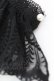 画像2: axes femme / レースカフス  クロ O-25-10-23-1061-AX-ZA-OW-ZT012 (2)