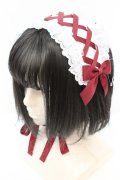 Amavel / 大正浪漫の夢紀行 ヘッドドレス  シロ×ワイン O-25-10-23-1016-CA-AC-IG-OS