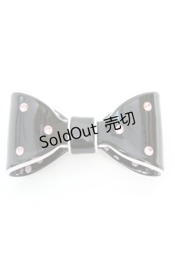 画像2: 【SALE】Emily Temple cute / リボンバレッタ  クロ O-25-10-23-1030-ET-AC-IG-ZT012-F002