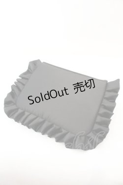 画像2: Kurumi Collaboration / フリルポーチ  クロ O-25-10-23-1033-LO-ZA-IG-ZT432