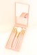 画像2: m petit by misako / AMメイクブラシセット  ピkヌ O-25-10-23-1036-LO-ZA-IG-ZT1025F (2)