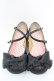 画像2: Emily Temple cute / リボンシューズ 22 1/2cm クロ O-25-10-23-1041-ET-SH-IG-ZT-K002 (2)