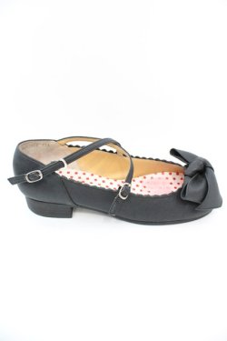 画像4: Emily Temple cute / リボンシューズ 22 1/2cm クロ O-25-10-23-1041-ET-SH-IG-ZT-K002