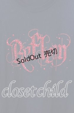 画像2: 【SALE】REFLEM / ラインストーンロゴ半袖Tシャツ XXL ブラック O-25-10-23-060-PU-TO-OW-ZT408