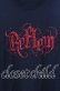 画像2: REFLEM / ラインストーンロゴ半袖Tシャツ XXL ブラック O-25-10-23-060-PU-TO-OW-OS (2)