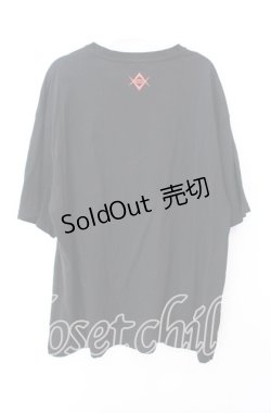 画像3: 【SALE】REFLEM / ラインストーンロゴ半袖Tシャツ XXL ブラック O-25-10-23-060-PU-TO-OW-ZT408