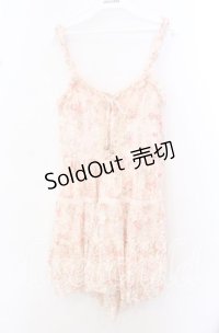 LIZ LISA / 花柄レースキャミワンピース  シロ O-25-10-23-062-LO-OP-OW-ZT138