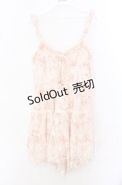 画像1: LIZ LISA / 花柄レースキャミワンピース  シロ O-25-10-23-062-LO-OP-OW-ZT138