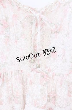 画像2: LIZ LISA / 花柄レースキャミワンピース  シロ O-25-10-23-062-LO-OP-OW-ZT138