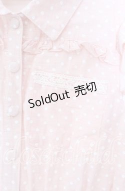 画像2: LIZ LISA / 水玉ノースリーブワンピース  ピンク O-25-10-23-064-LO-OP-OW-ZT35