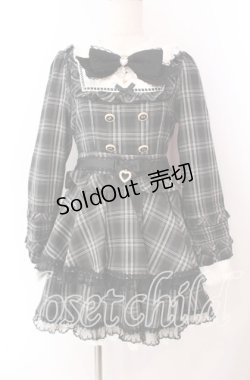 画像1: LIZ LISA / スピンドールヨークティアードワンピース  クロ O-25-10-23-072-LO-OP-IG-OS