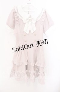 LIZ LISA / ギンガムドッキングワンピース  ピンク O-25-10-23-074-LO-OP-IG-OS