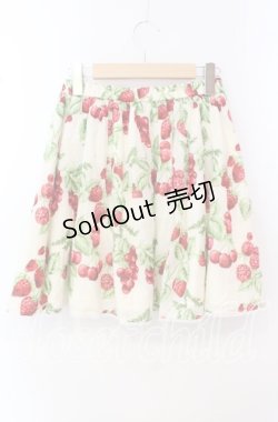 画像3: MILK / CHERRY gardenスカート  アイボリー O-25-10-23-009-ML-SK-OW-ZT456