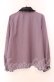 画像3: NOEMIE / 推しカラー長袖ブラウス  パープル O-25-10-23-088-LO-BL-IG-OS (3)