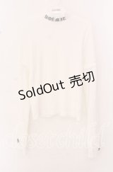 NOEMIE / 4WAYアームウォーマープチハイカットソー L シロ O-25-10-23-091-LO-TO-IG-ZT057