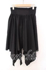 画像1: NO.S PROJECT / ハンカチーフヘムスカート M クロ O-25-10-23-015-LO-SK-OW-OS (1)