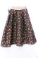 画像3: an another angelus / フラワージャガードタックスカート  ワイン O-25-10-23-023-CA-SK-IG-ZT126 (3)