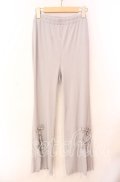 Candy Stripper / TINY RIBBON FLARE PANTS　パンツ F ライトグレー O-25-10-23-025-PU-PA-OW-OS