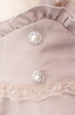 画像2: NOEMIE / サス付きカシュクールフリルスカート M ピンク O-25-10-23-026-LO-SK-IG-ZT229