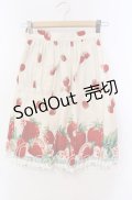 Emily Temple cute / いちごプリントスカート  オフ O-25-10-23-003-ET-SK-IG-ZT1025E