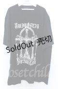 Amilige / サタニックカーニバルTシャツ  ブラック O-25-10-24-036-PU-TS-YM-OS